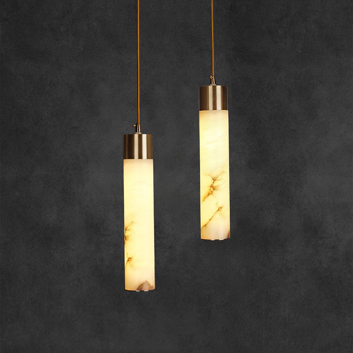 Tala Brass Drop light Pendant Lamp detail view 3
