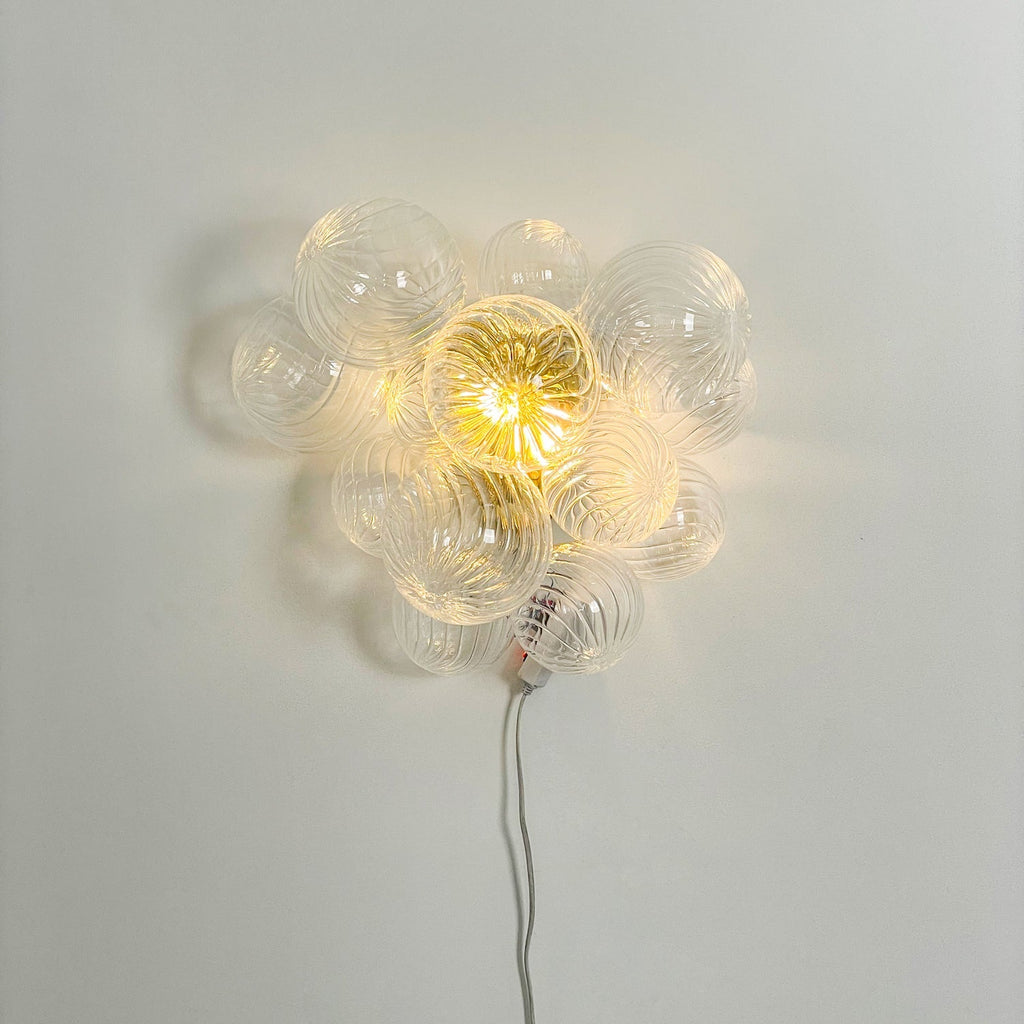 Talia Wall Light - Dia 43cm x H 37cm Metal, Hardwired Wall Sconce, detail 4