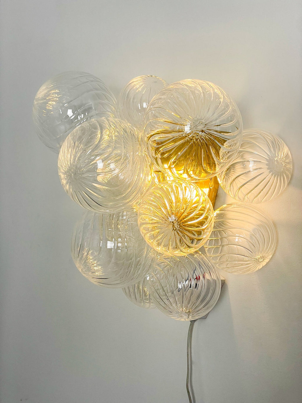 Talia Wall Light - Dia 43cm x H 37cm Metal, Hardwired Wall Sconce, detail 13