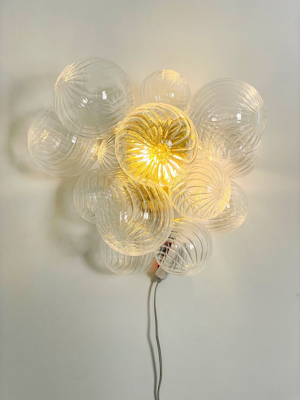 Talia Wall Light - Dia 43cm x H 37cm Metal, Hardwired Wall Sconce, detail 14