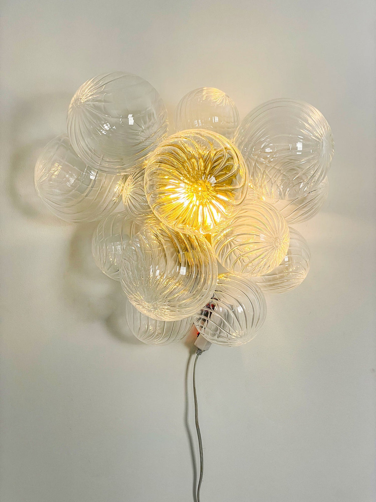 Talia Wall Light - Dia 43cm x H 37cm Metal, Hardwired Wall Sconce, detail 14