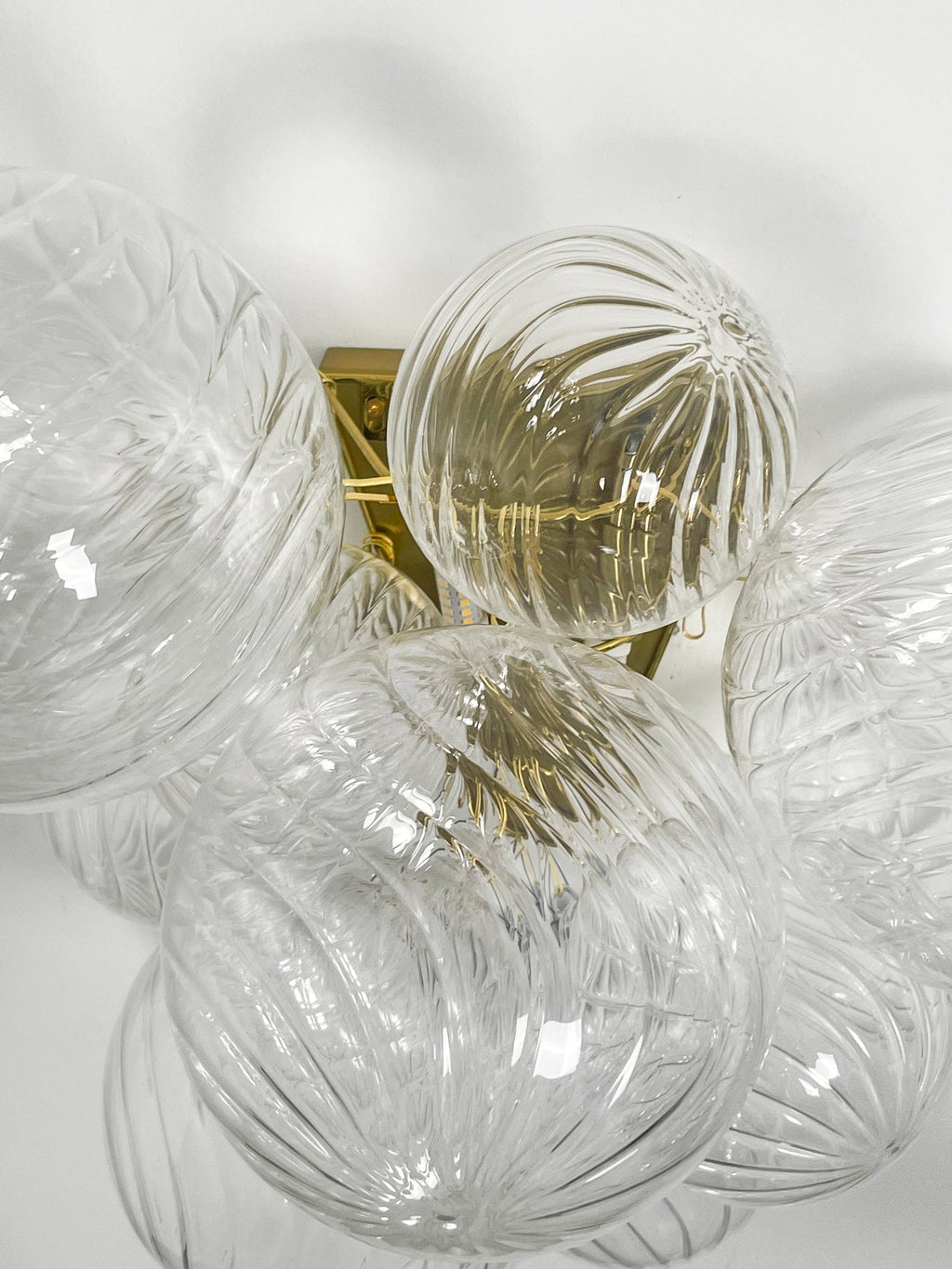 Talia Wall Light - Dia 43cm x H 37cm Metal, Hardwired Wall Sconce, detail 6