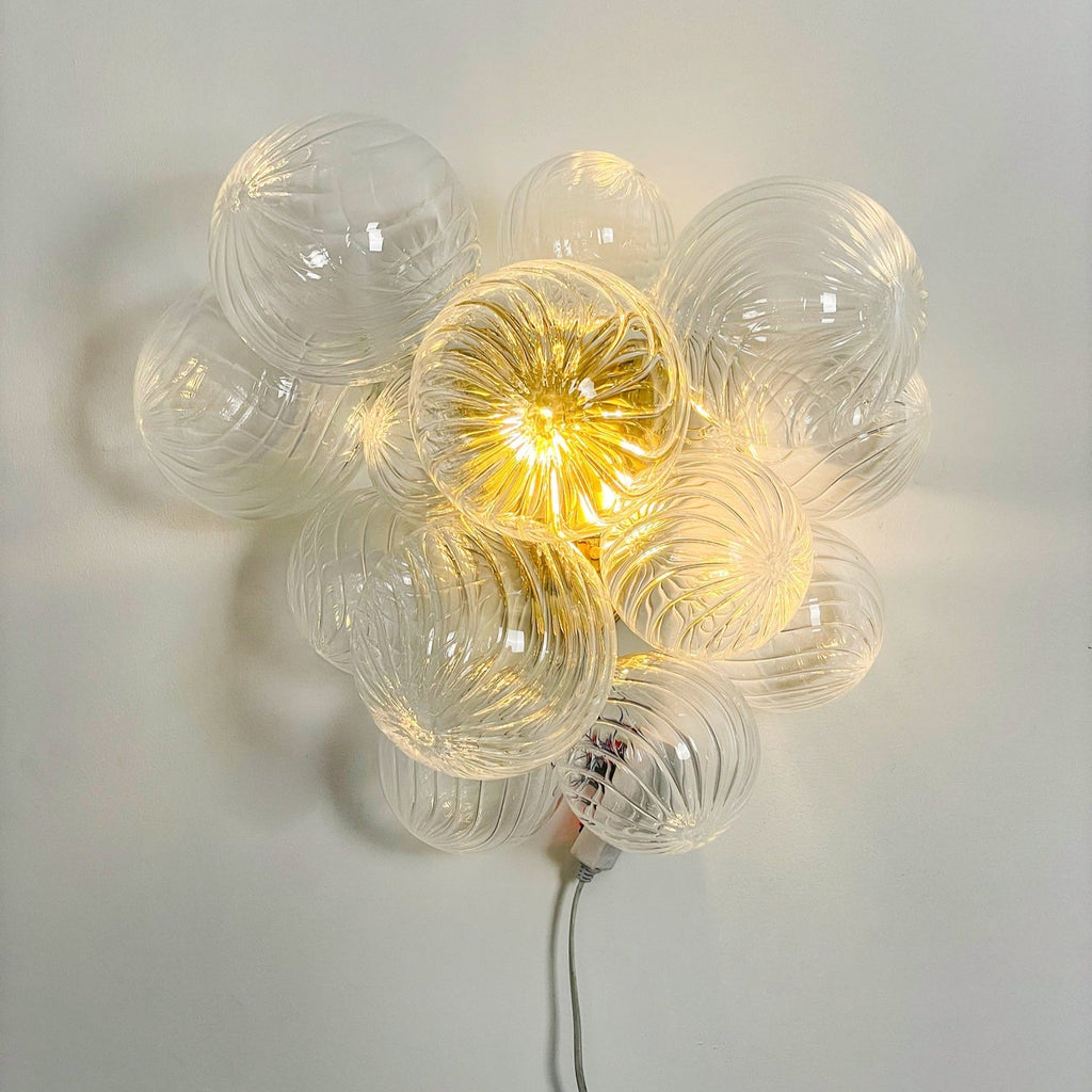 Talia Wall Light - Dia 43cm x H 37cm Metal, Hardwired Wall Sconce, detail 7