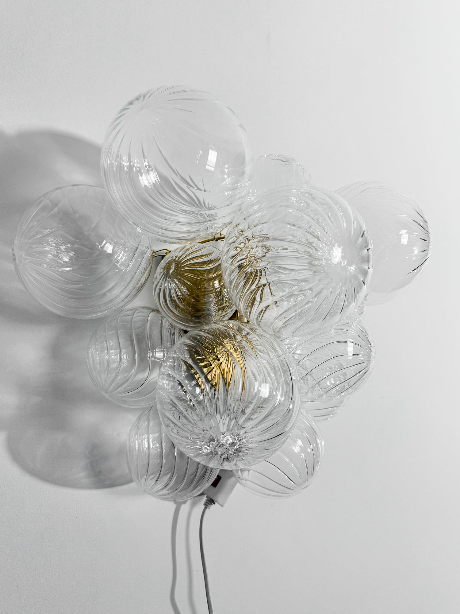 Talia Wall Light - Dia 43cm x H 37cm Metal, Hardwired Wall Sconce, detail 17