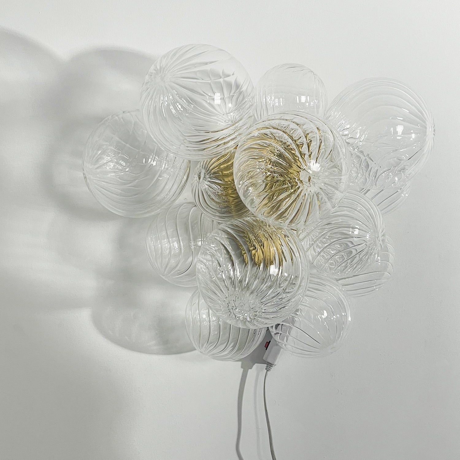 Talia Wall Light - Dia 43cm x H 37cm Metal, Hardwired Wall Sconce, detail 8