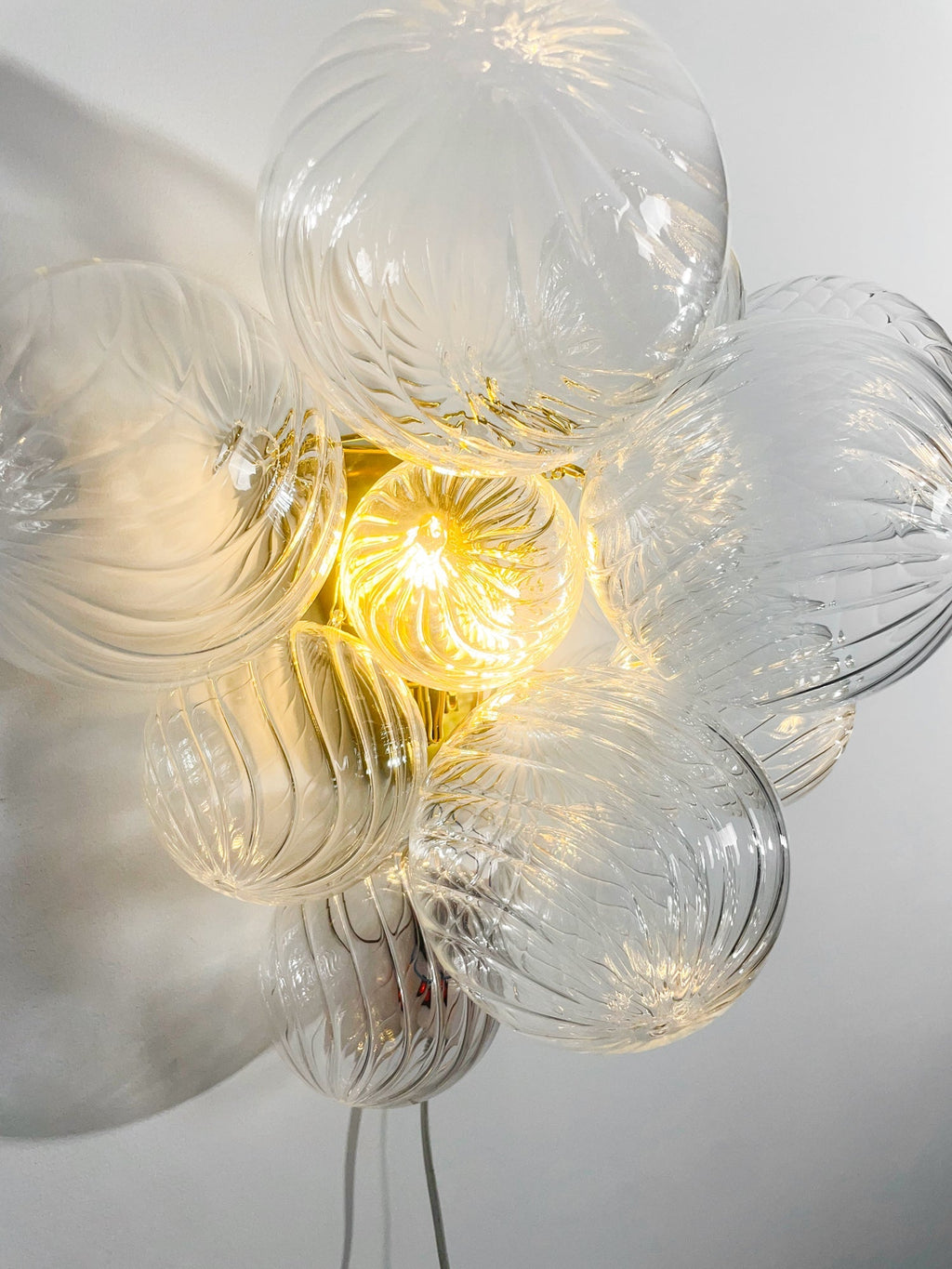 Talia Wall Light - Dia 43cm x H 37cm Metal, Hardwired Wall Sconce, detail 9