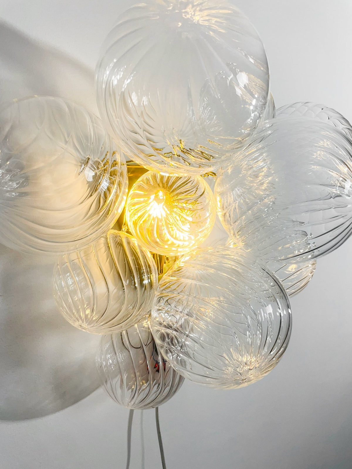 Talia Wall Light - Dia 43cm x H 37cm Metal, Hardwired Wall Sconce, detail 9