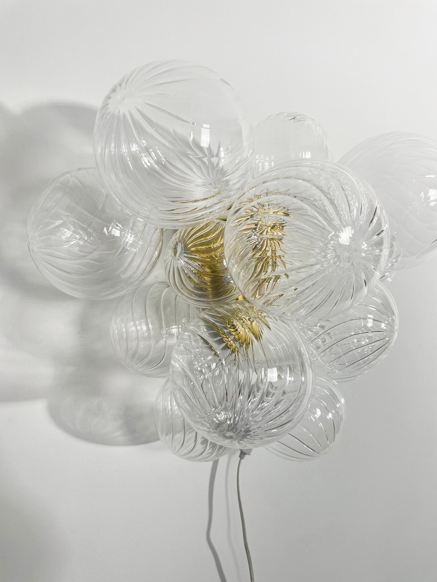 Talia Wall Light - Dia 43cm x H 37cm Metal, Hardwired Wall Sconce, detail 12