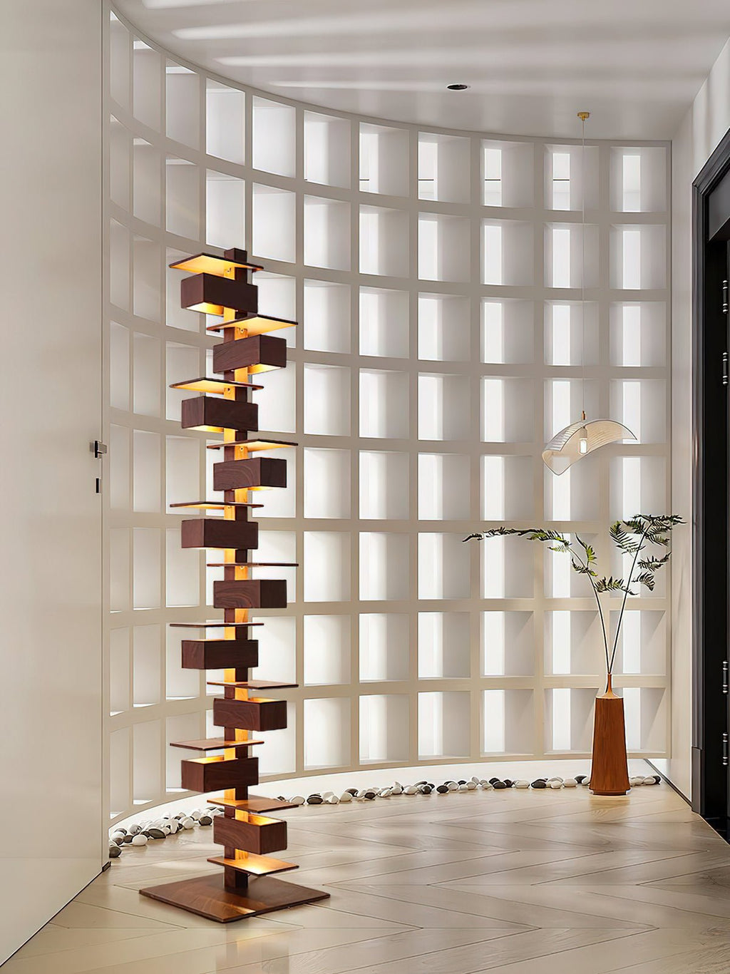 Taliesin Floor Light, Floor Lamp, detail 15