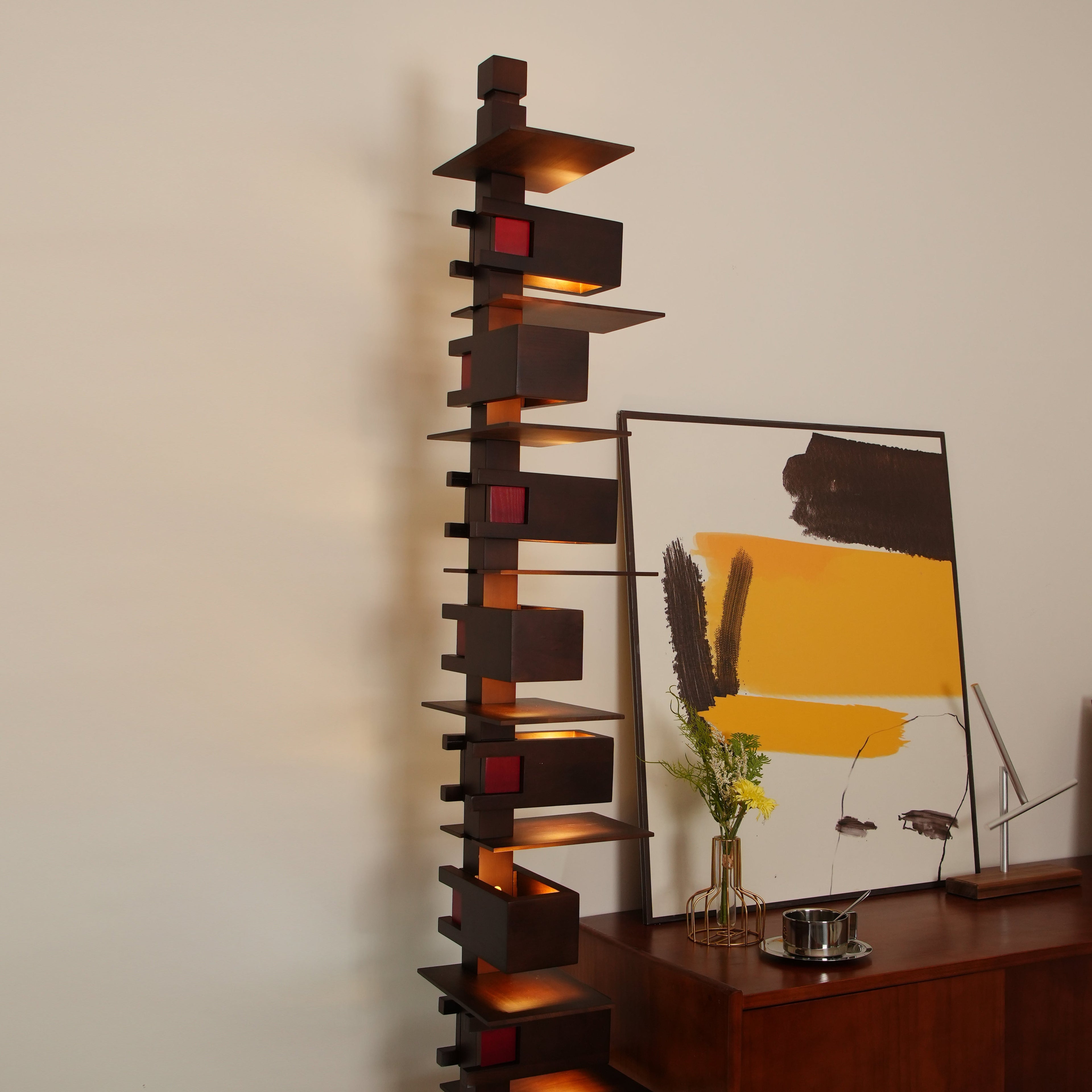 Taliesin Floor Light, Floor Lamp, detail 45