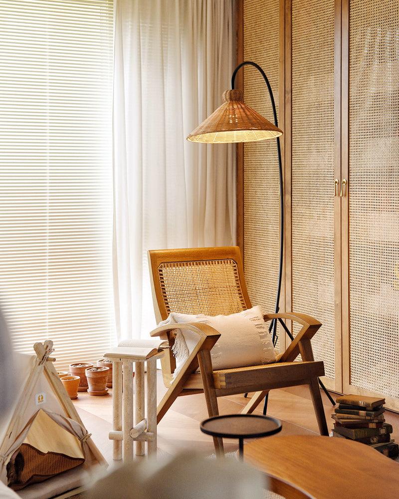 Tana Woven Floor Light, Floor Lamp, detail 4