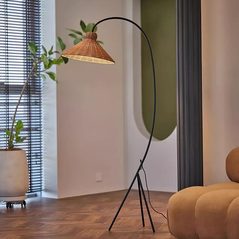 Tana Woven Floor Light, Floor Lamp, detail 2