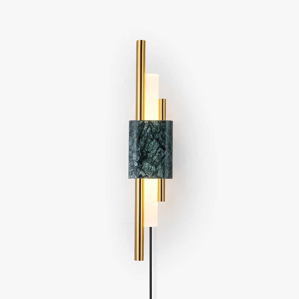 Tanto Plug-In Wall Light, Plug-In Wall Sconce, Metal, Dia 10 cm x H 60cm
