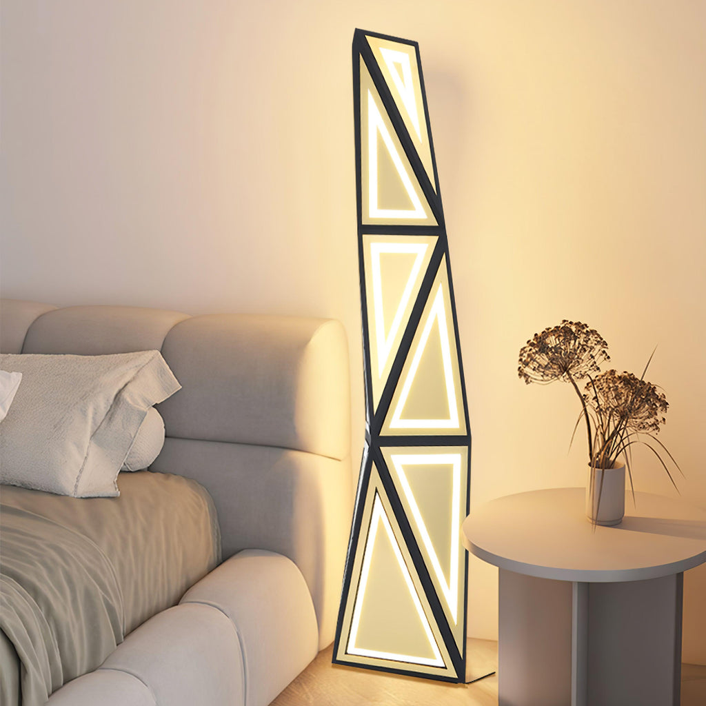 Tapered Cube Floor Light, Floor Lamp, detail 3