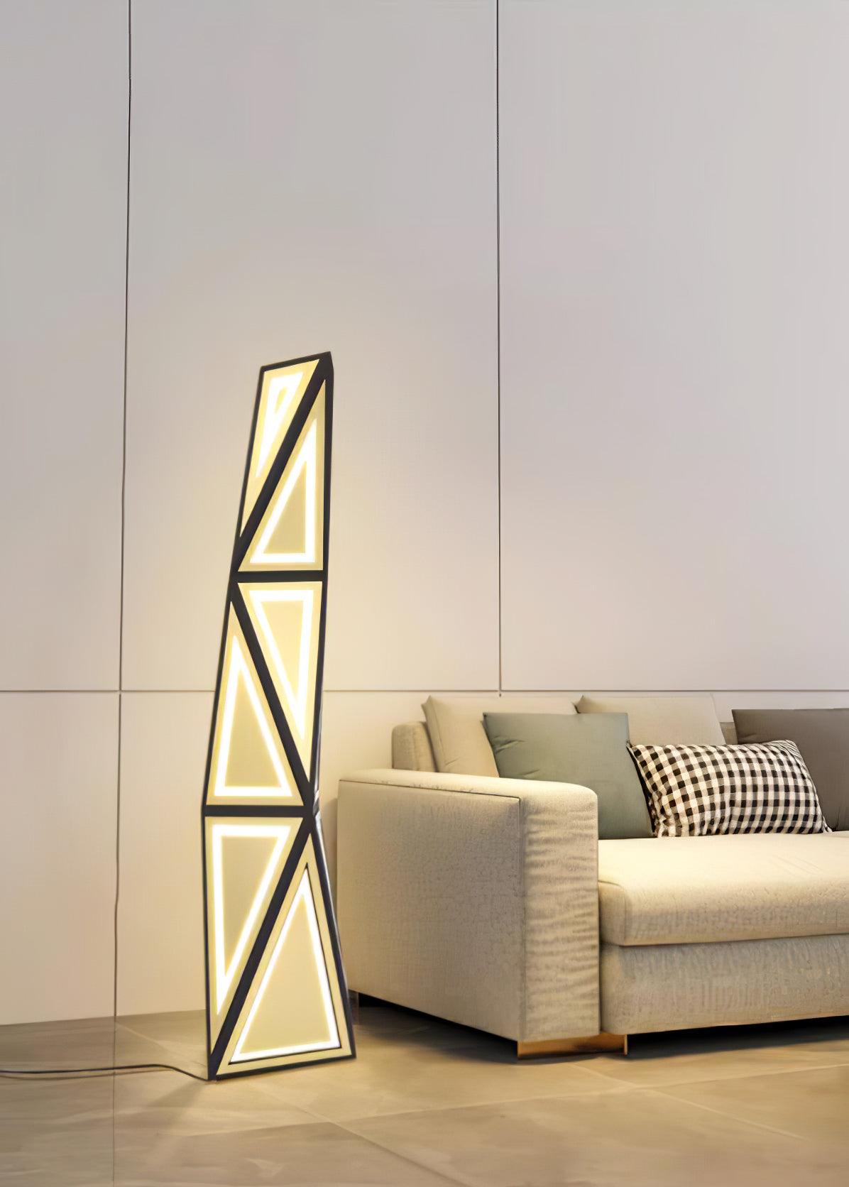 Tapered Cube Floor Light, Floor Lamp, detail 4