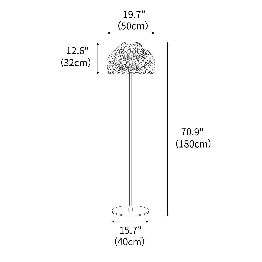 Tatou Floor Light 19.7", Floor Lamp, detail 3
