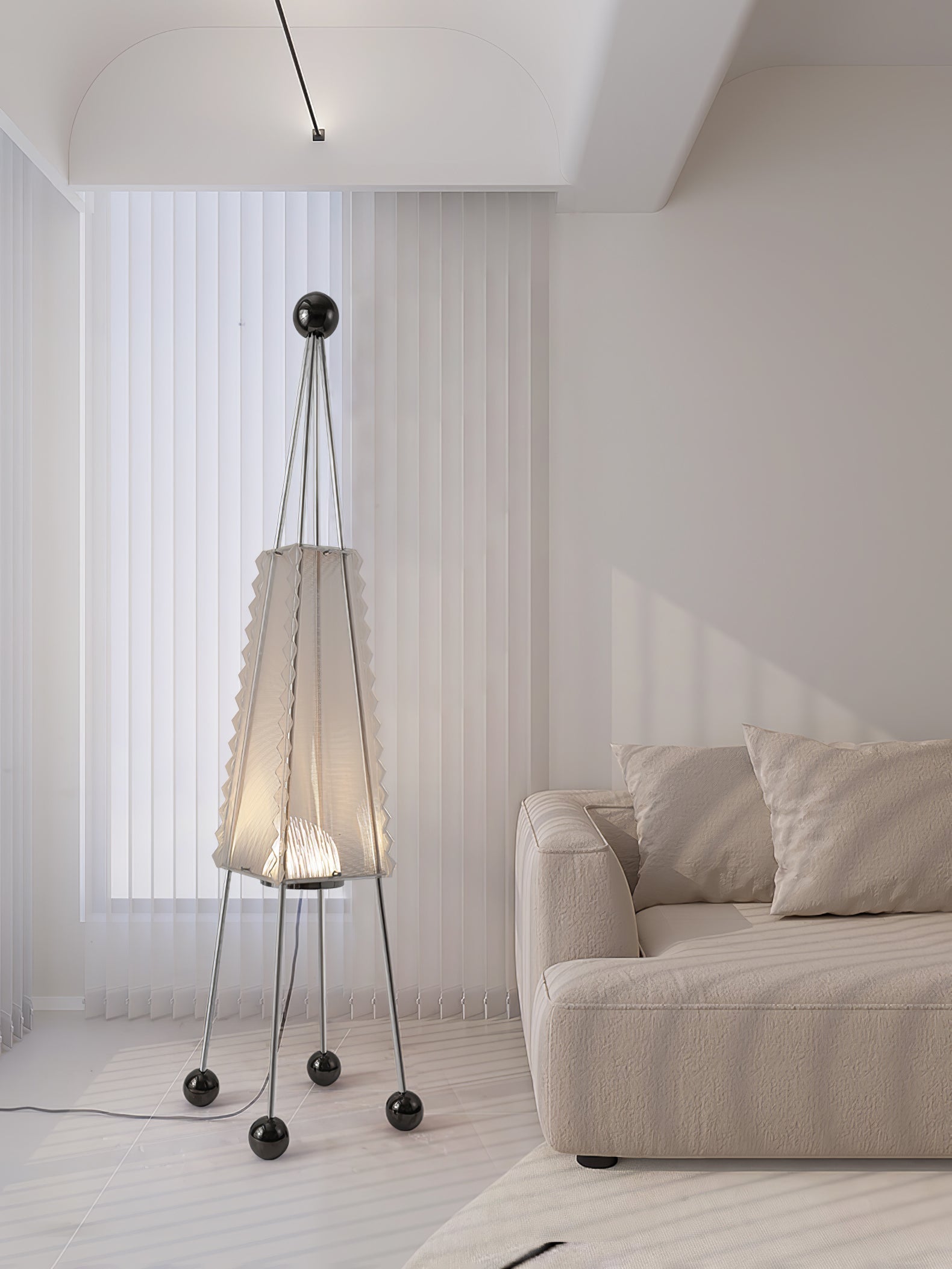 Tent Floor Light, Floor Lamp, detail 15