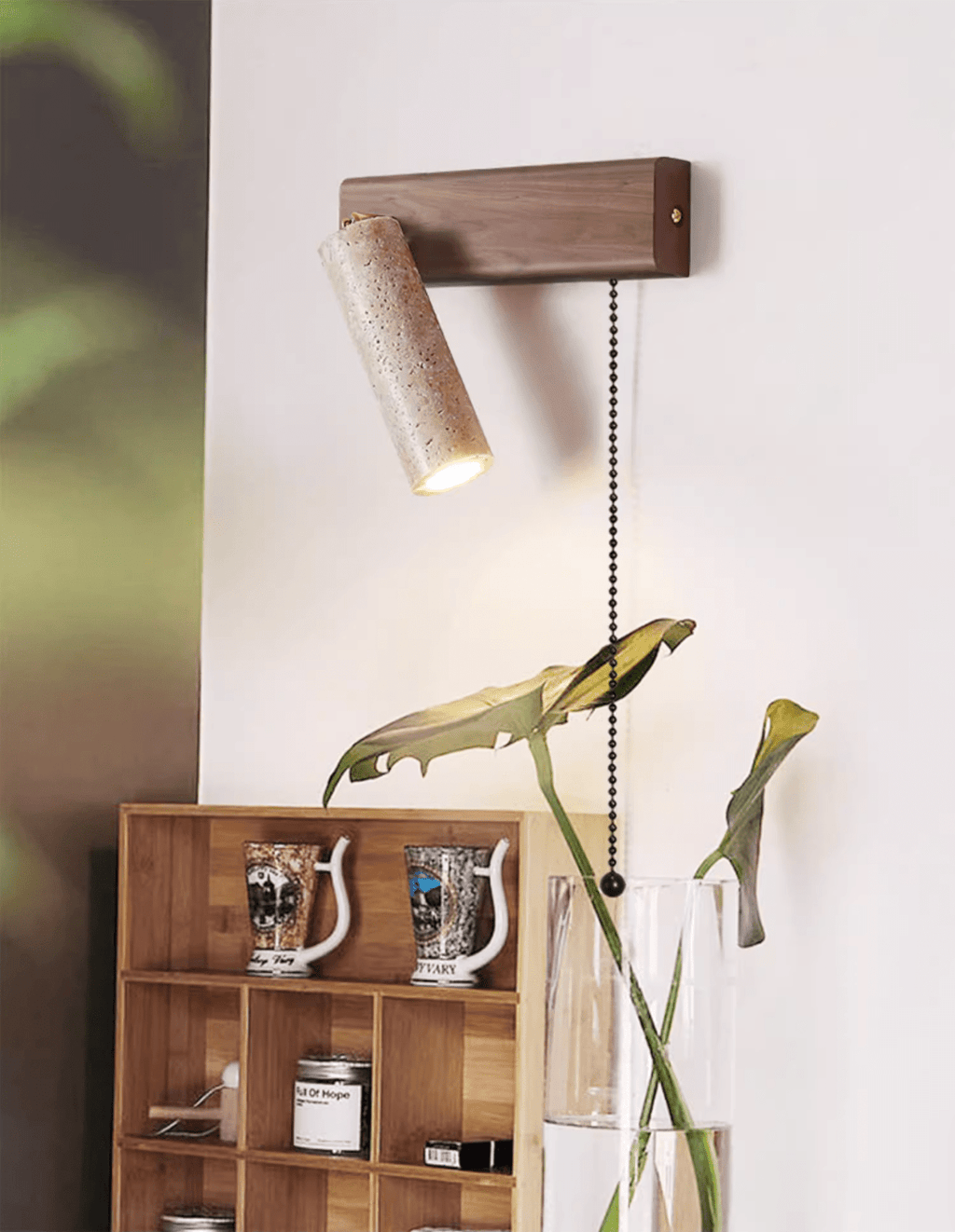 Terra Beam Pull Wall Light, Hardwired Wall Sconce, detail 5
