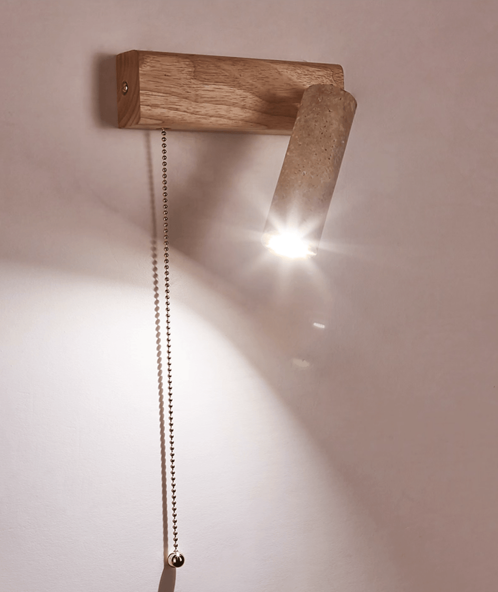 Terra Beam Pull Wall Light, Hardwired Wall Sconce, detail 9