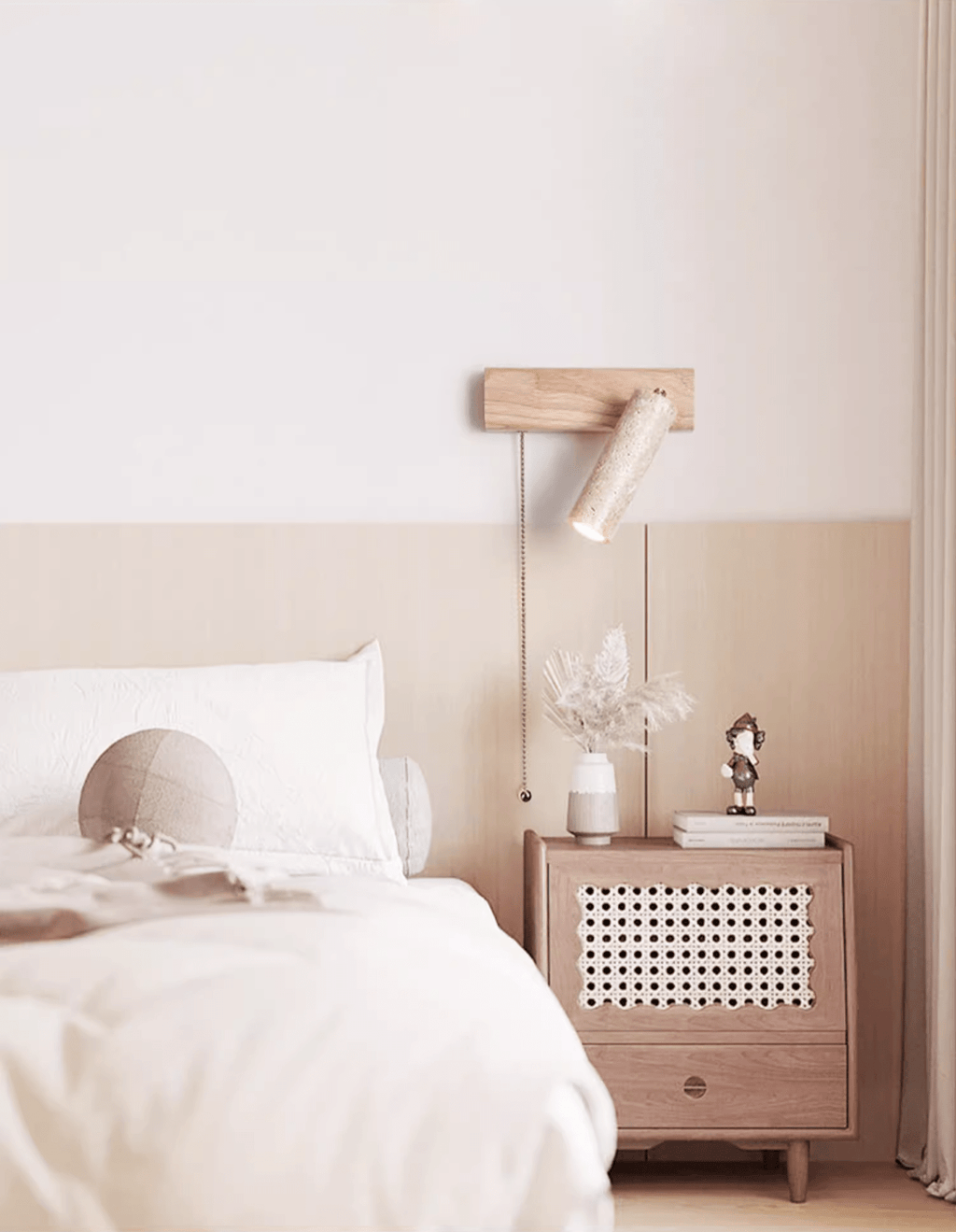 Terra Beam Pull Wall Light, Hardwired Wall Sconce, detail 12