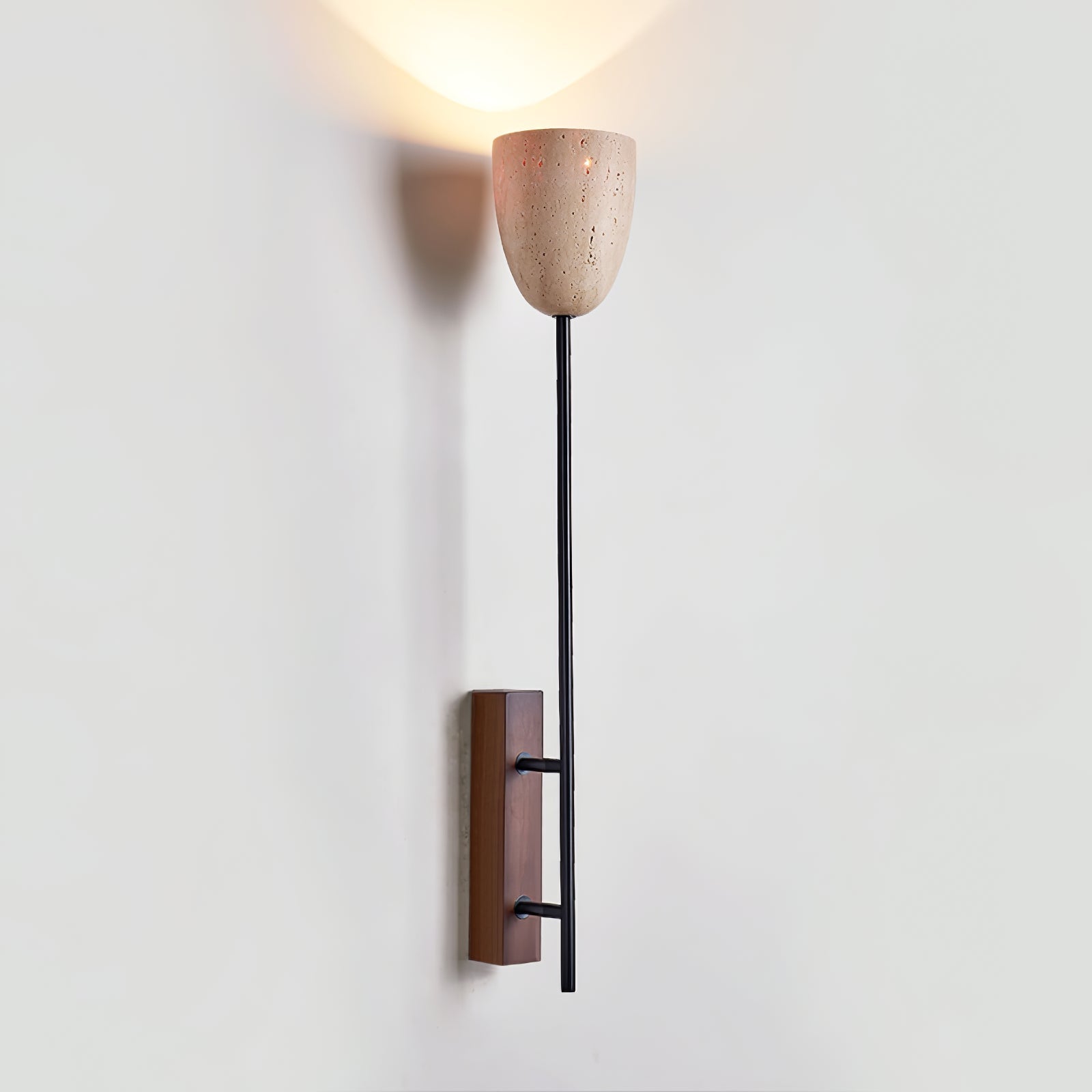 Terra Bell Wall Light, Hardwired Wall Sconce, detail 3