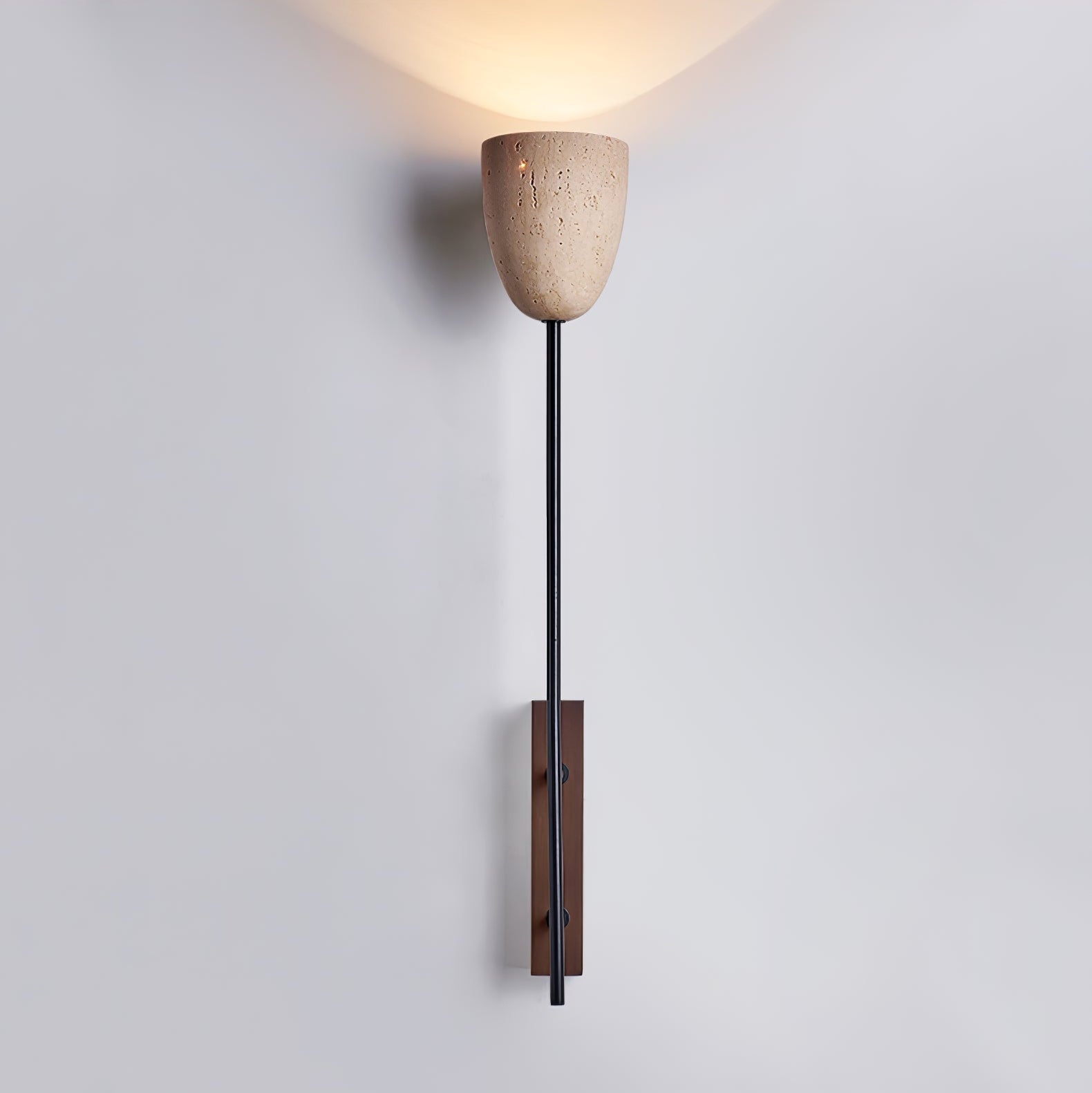 Terra Bell Wall Light, Hardwired Wall Sconce, detail 4