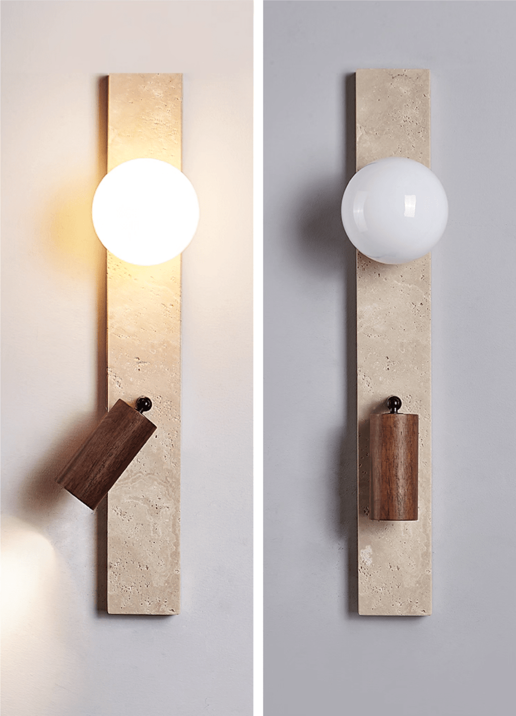 Terra Linear Wall Light, Hardwired Wall Sconce, detail 7