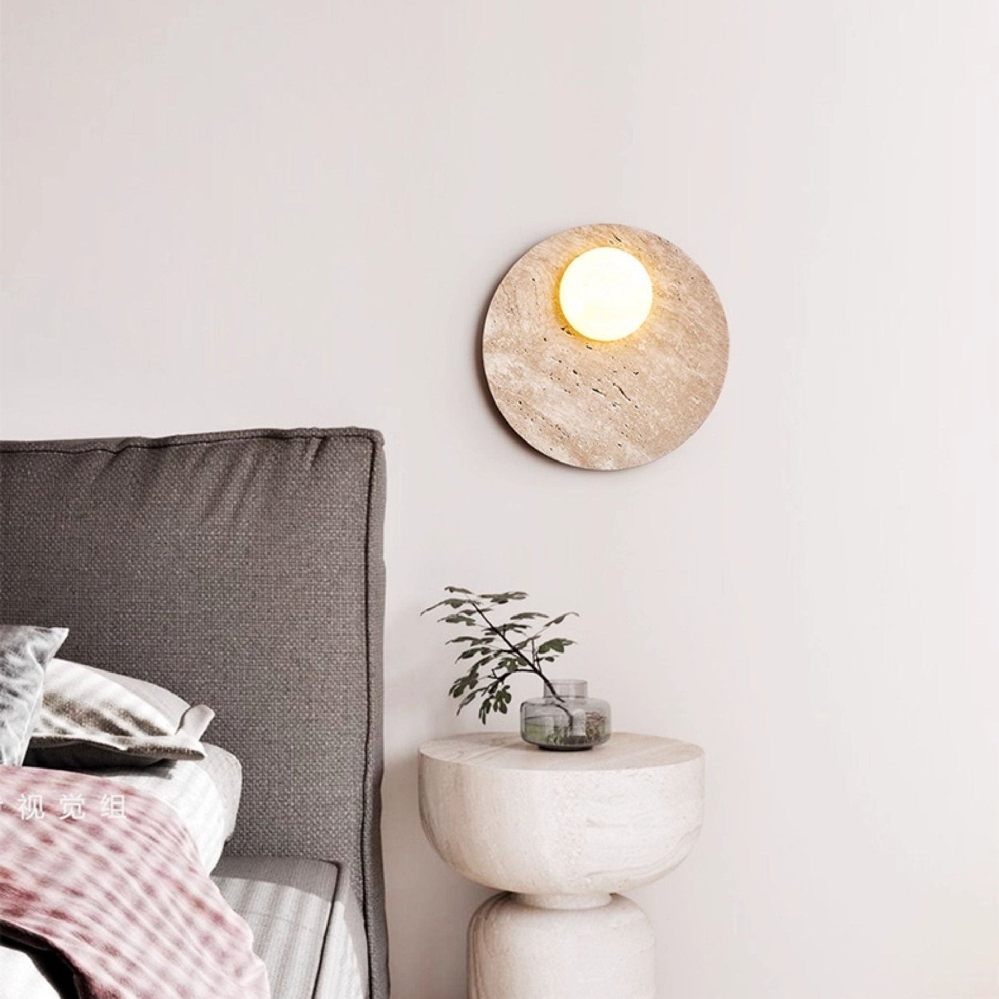 Terra Lume Orb Wall Light, Hardwired Wall Sconce, detail 4