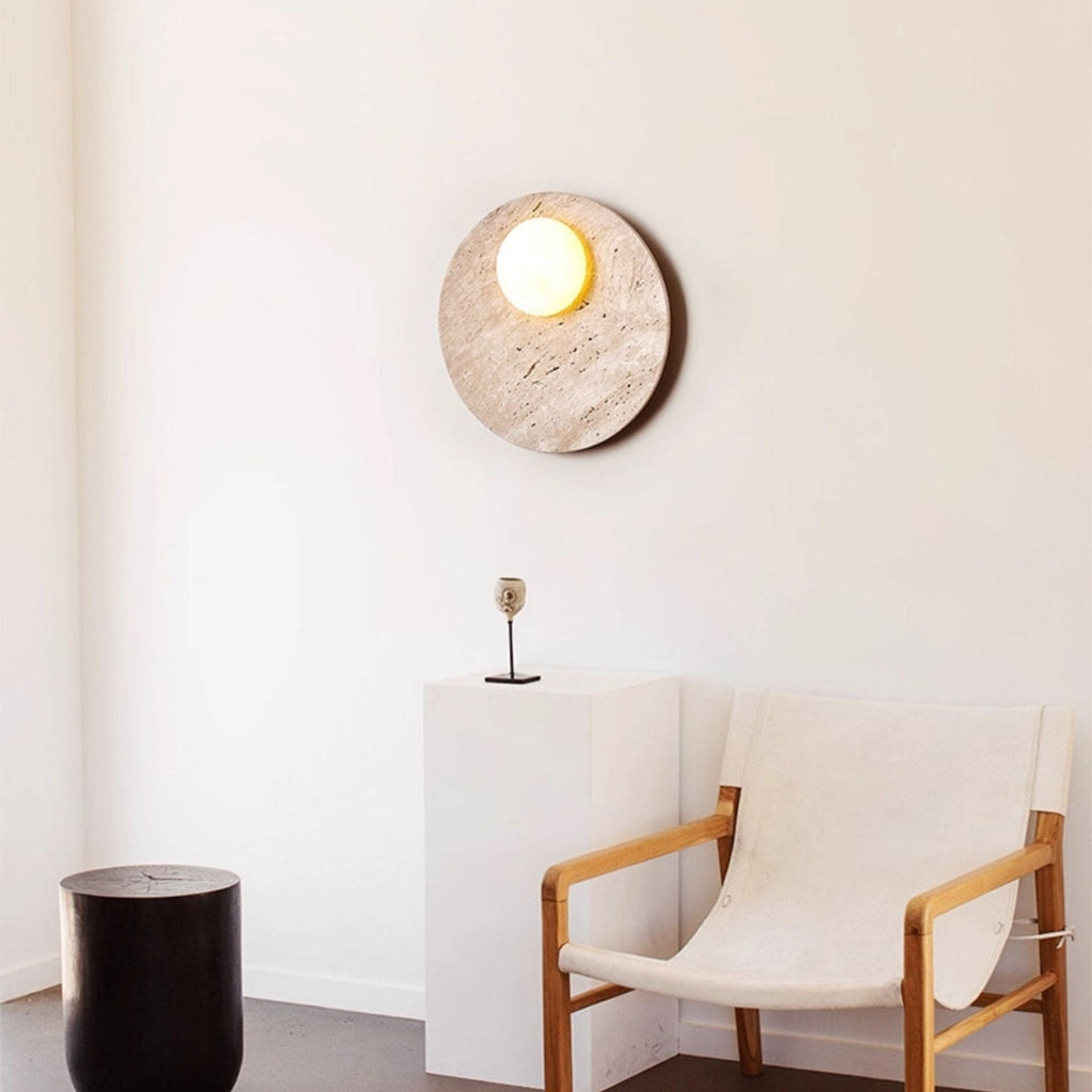 Terra Lume Orb Wall Light, Hardwired Wall Sconce, detail 5