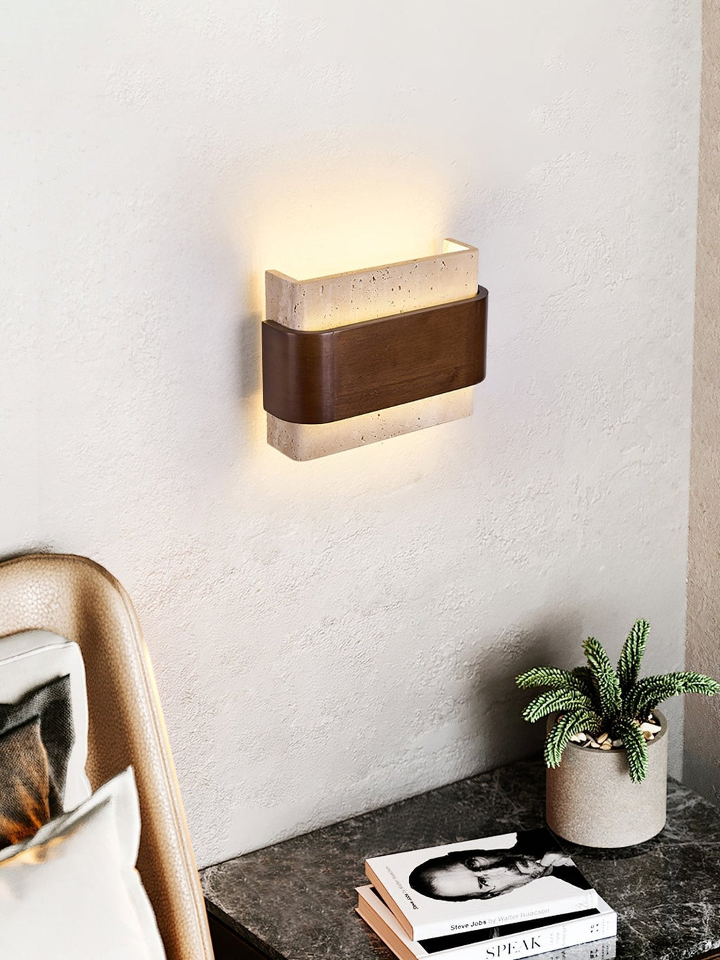 Terra Lumen Wall Light, Hardwired Wall Sconce, detail 9