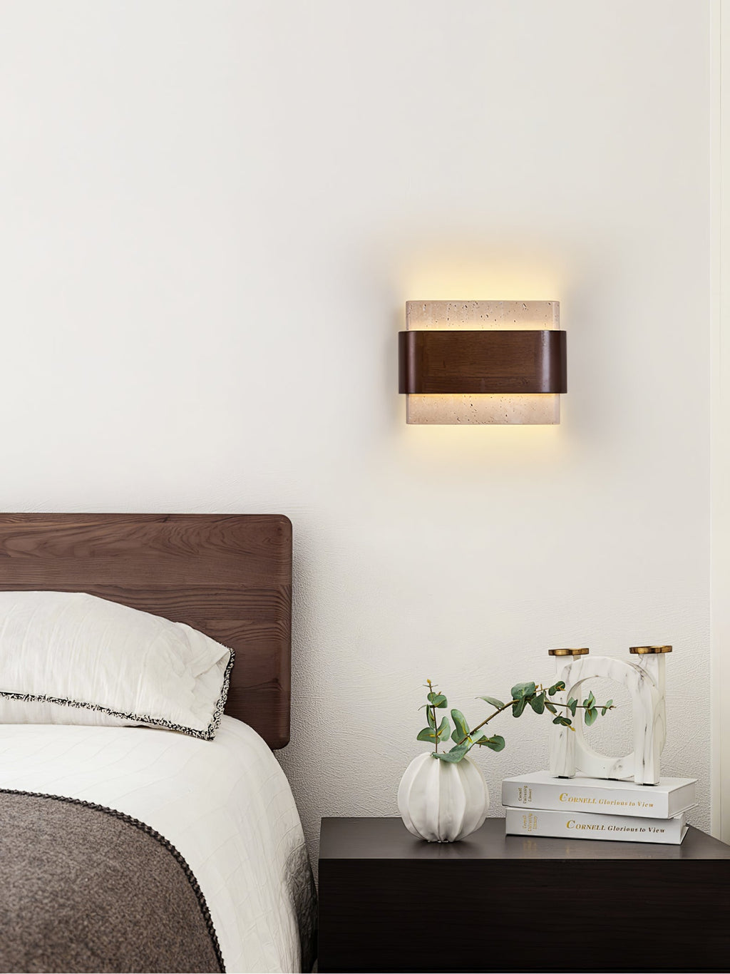Terra Lumen Wall Light, Hardwired Wall Sconce, detail 15