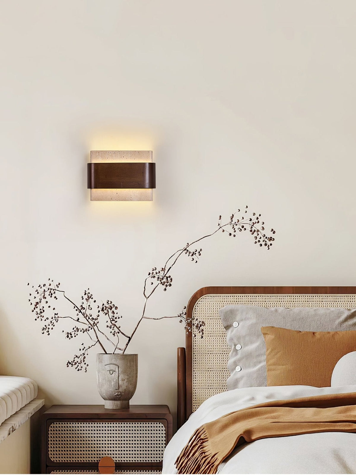 Terra Lumen Wall Light, Hardwired Wall Sconce, detail 10