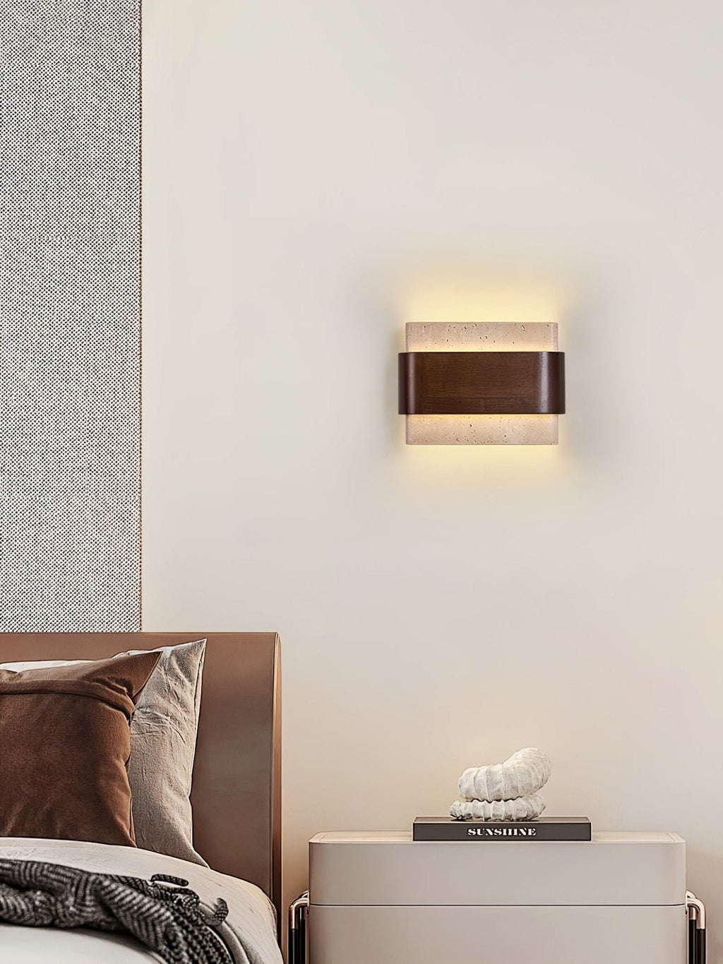 Terra Lumen Wall Light, Hardwired Wall Sconce, detail 8