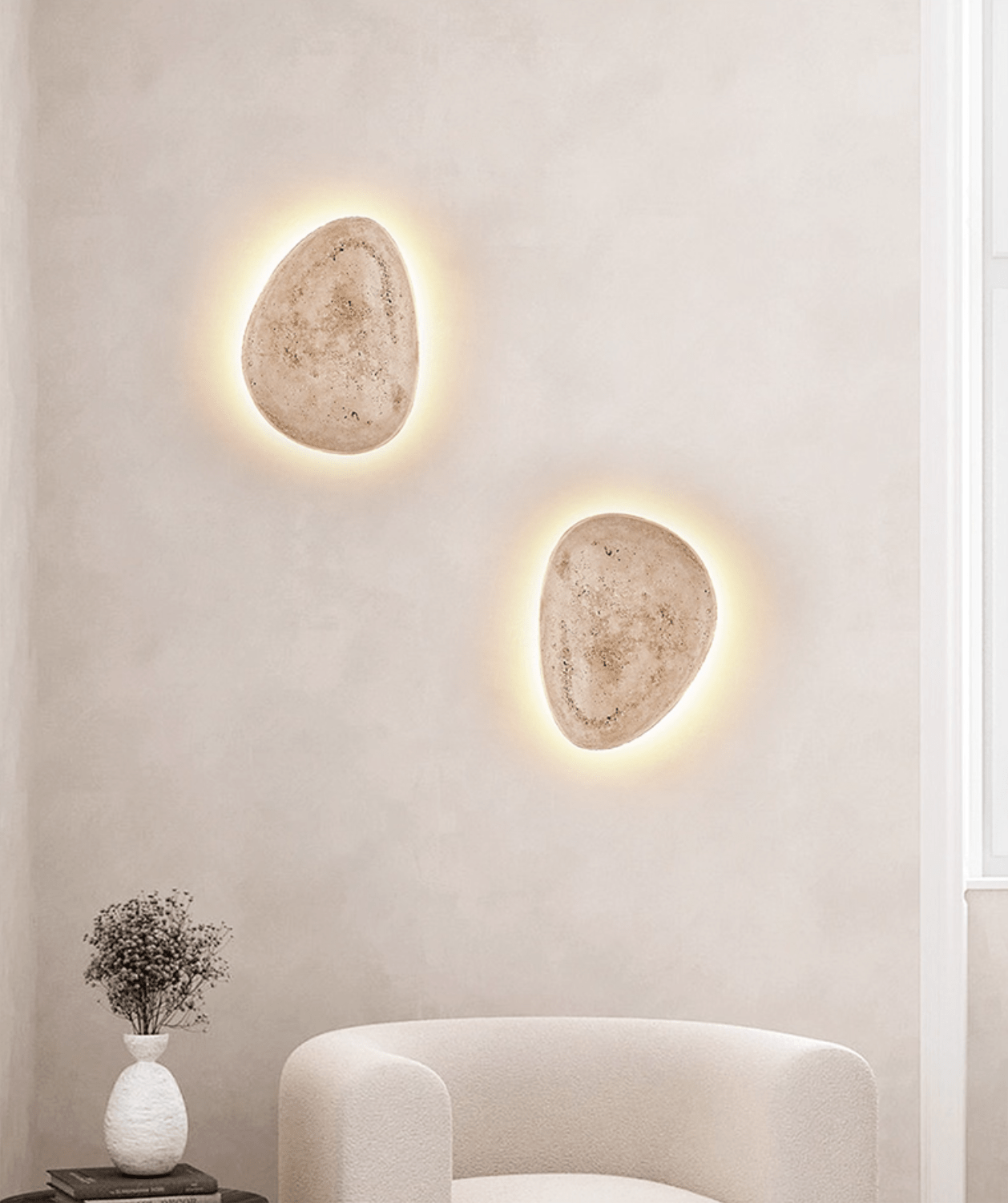 Terra Ovo Wall Light, Hardwired Wall Sconce, detail 2