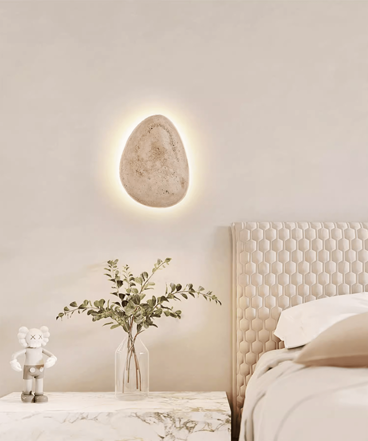 Terra Ovo Wall Light, Hardwired Wall Sconce, detail 3