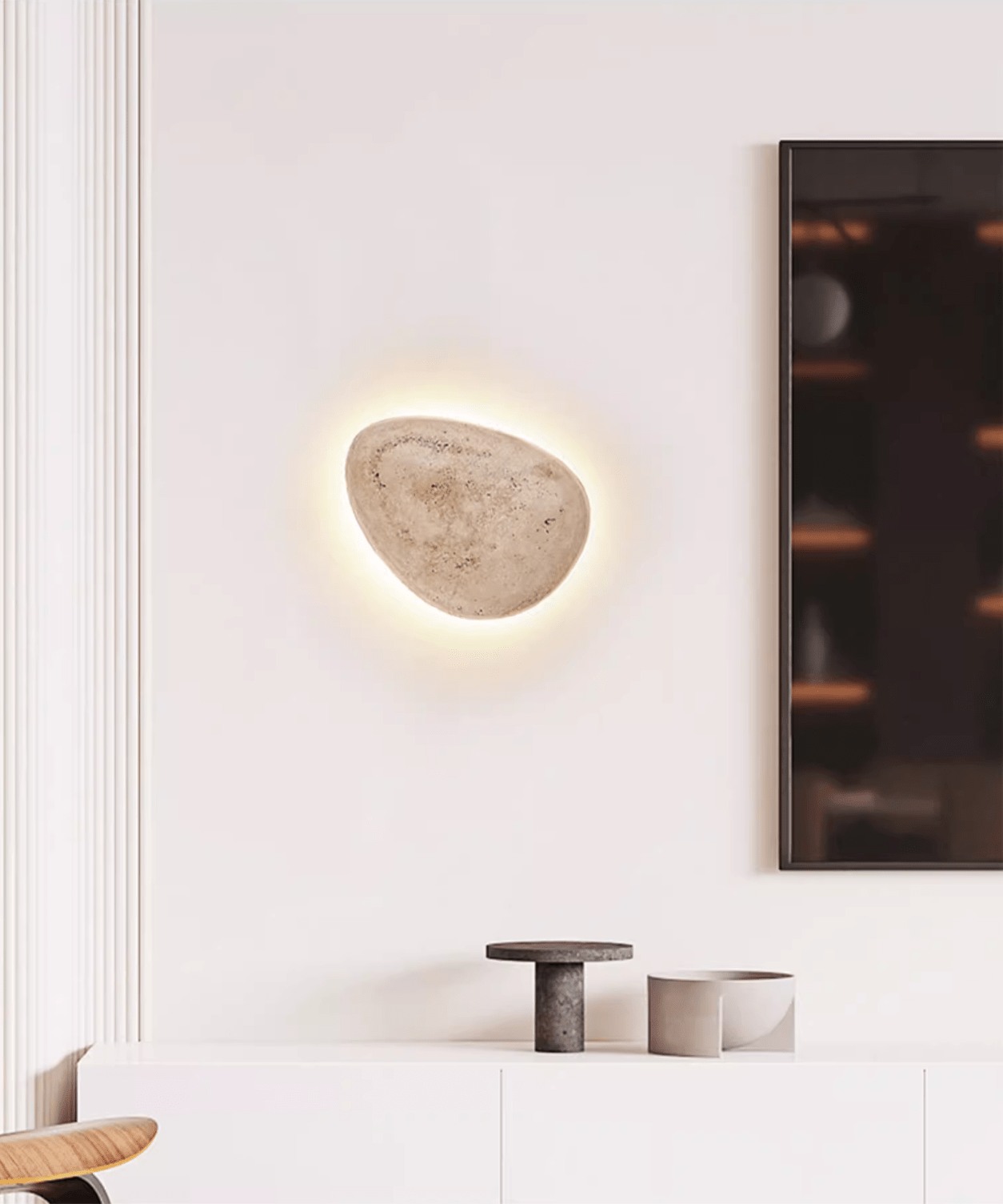 Terra Ovo Wall Light, Hardwired Wall Sconce, detail 4