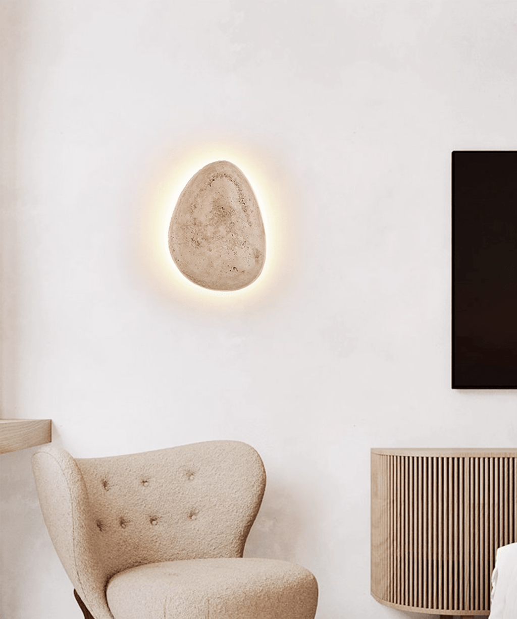 Terra Ovo Wall Light, Hardwired Wall Sconce, detail 7