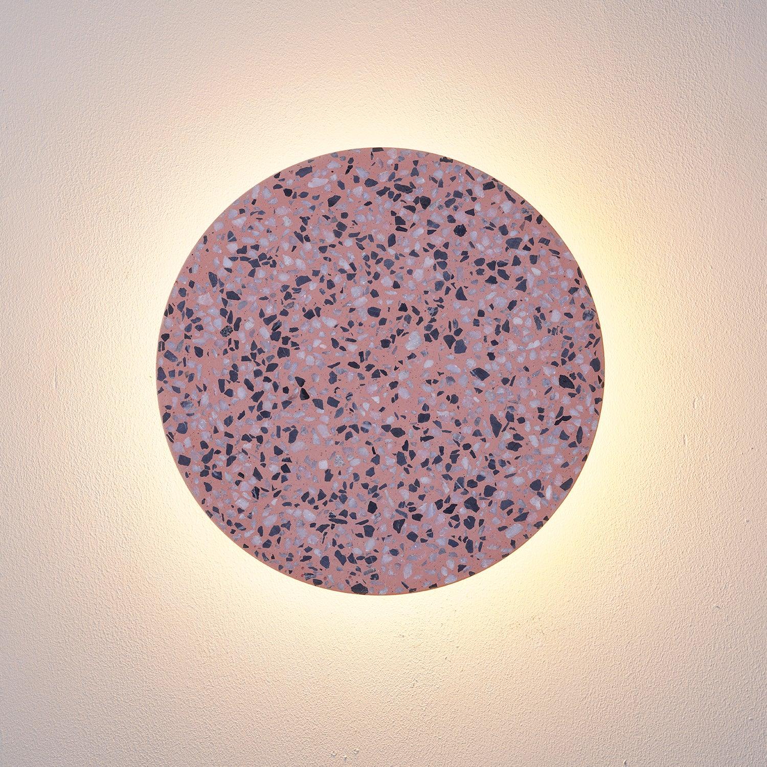 Terrazzo Wall Light, Hardwired Wall Sconce, detail 20