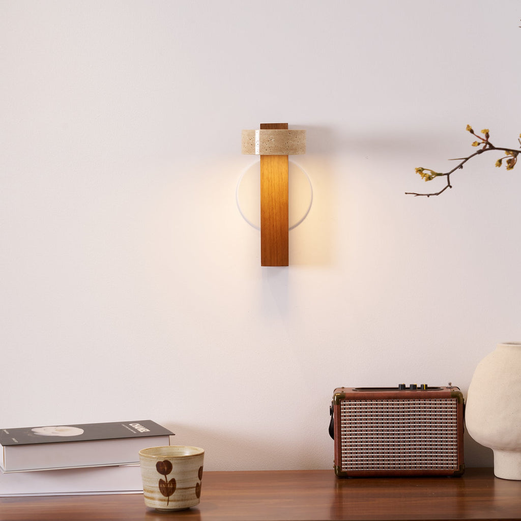 Grove Beam Wall Light, Hardwired Wall Sconce, detail 6