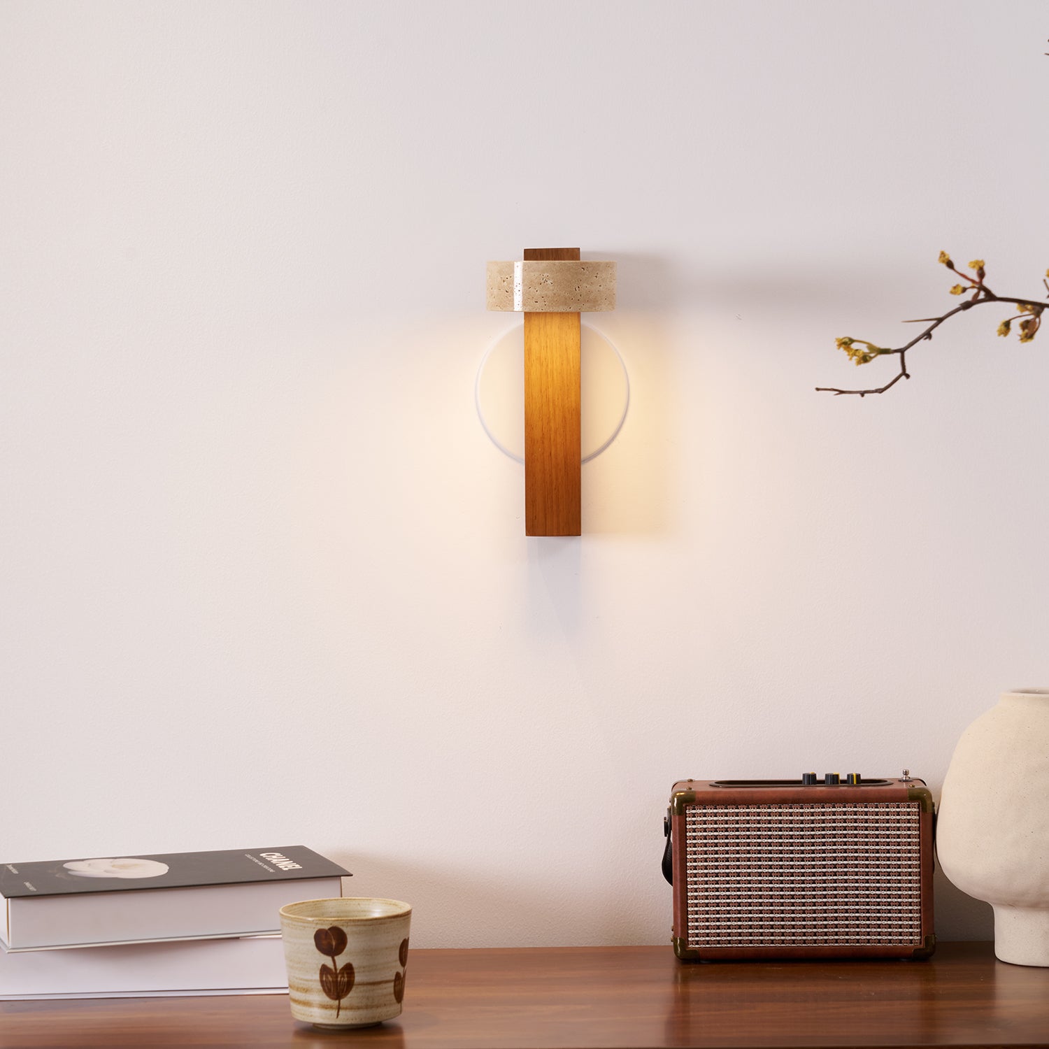 Grove Beam Wall Light, Hardwired Wall Sconce, detail 6