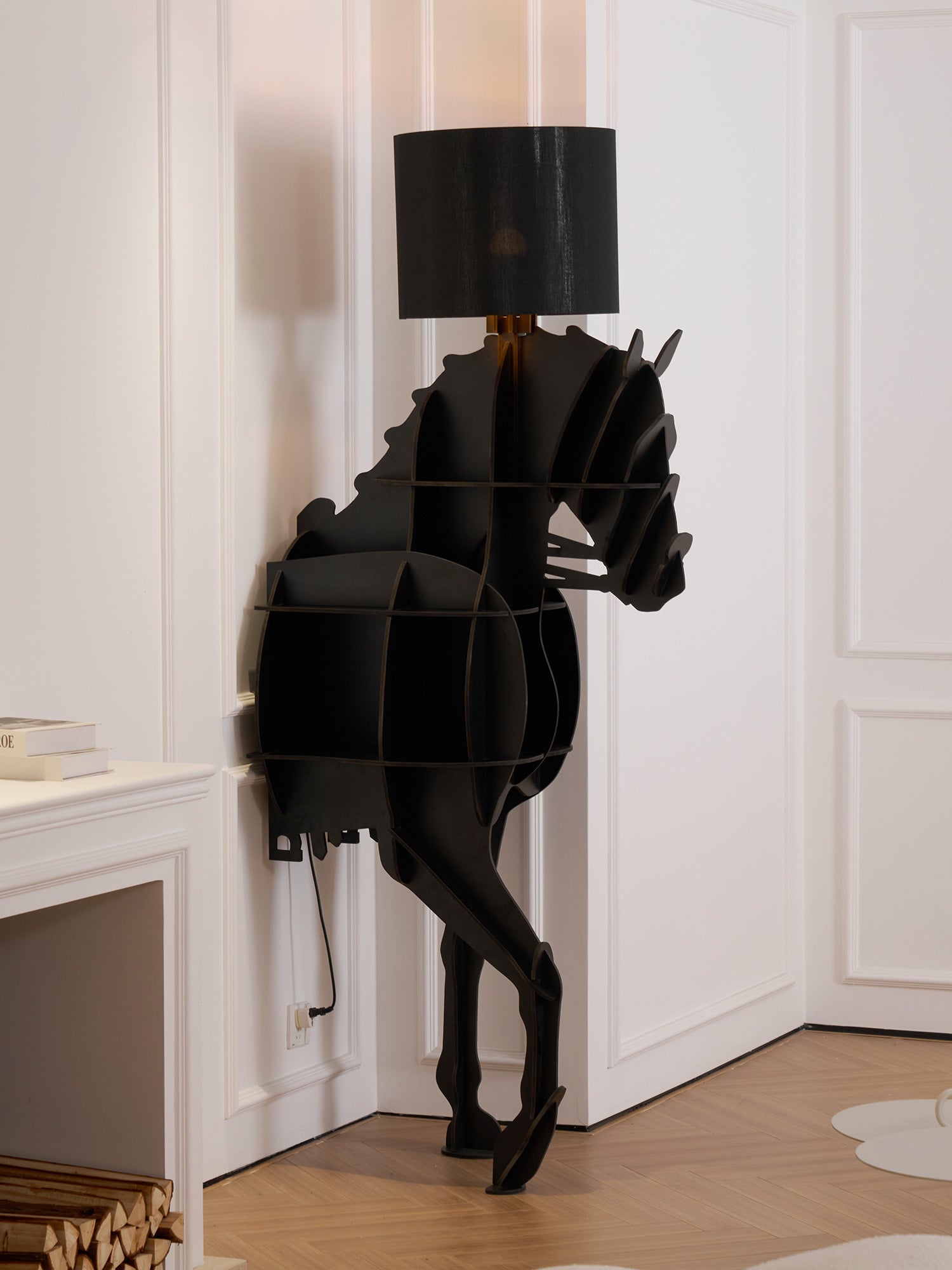 Tete Horse Floor Light, Floor Lamp, detail 3