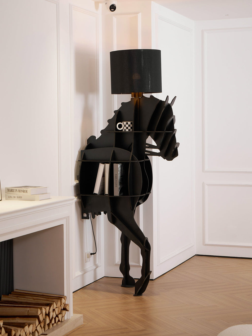 Tete Horse Floor Light, Floor Lamp, detail 6