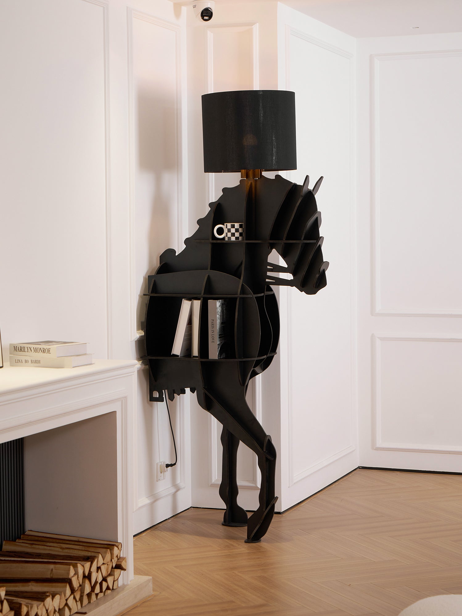 Tete Horse Floor Light, Floor Lamp, detail 6