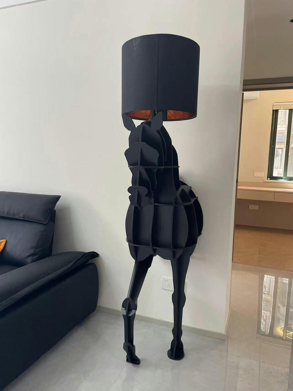 Tete Horse Floor Light, Floor Lamp, detail 11