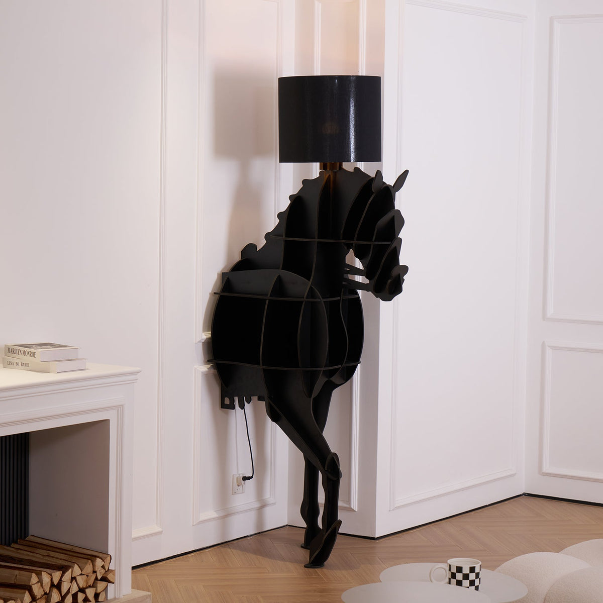 Tete Horse Floor Light, Floor Lamp, detail 25