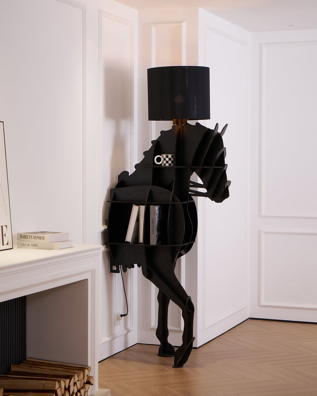 Tete Horse Floor Light, Floor Lamp, detail 26