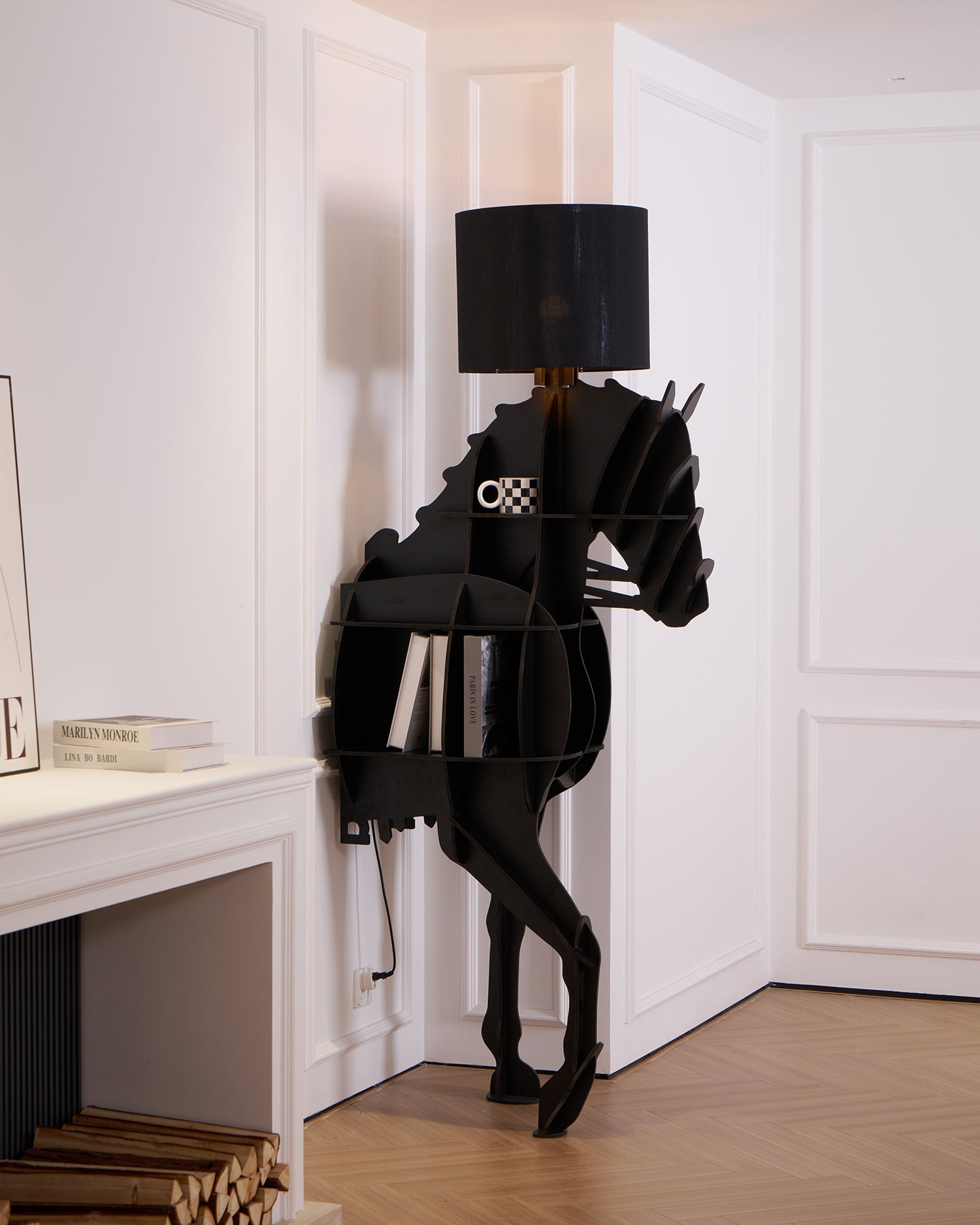 Tete Horse Floor Light, Floor Lamp, detail 26