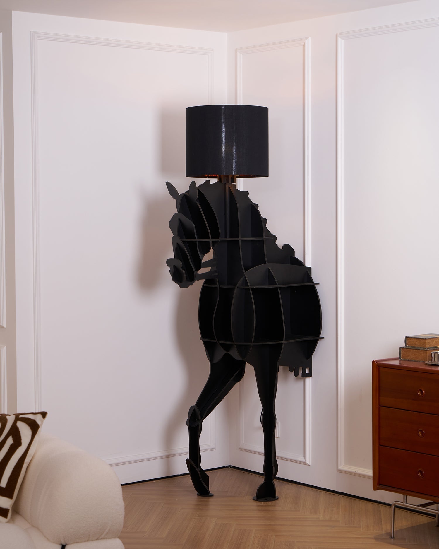 Tete Horse Floor Light, Floor Lamp, detail 14