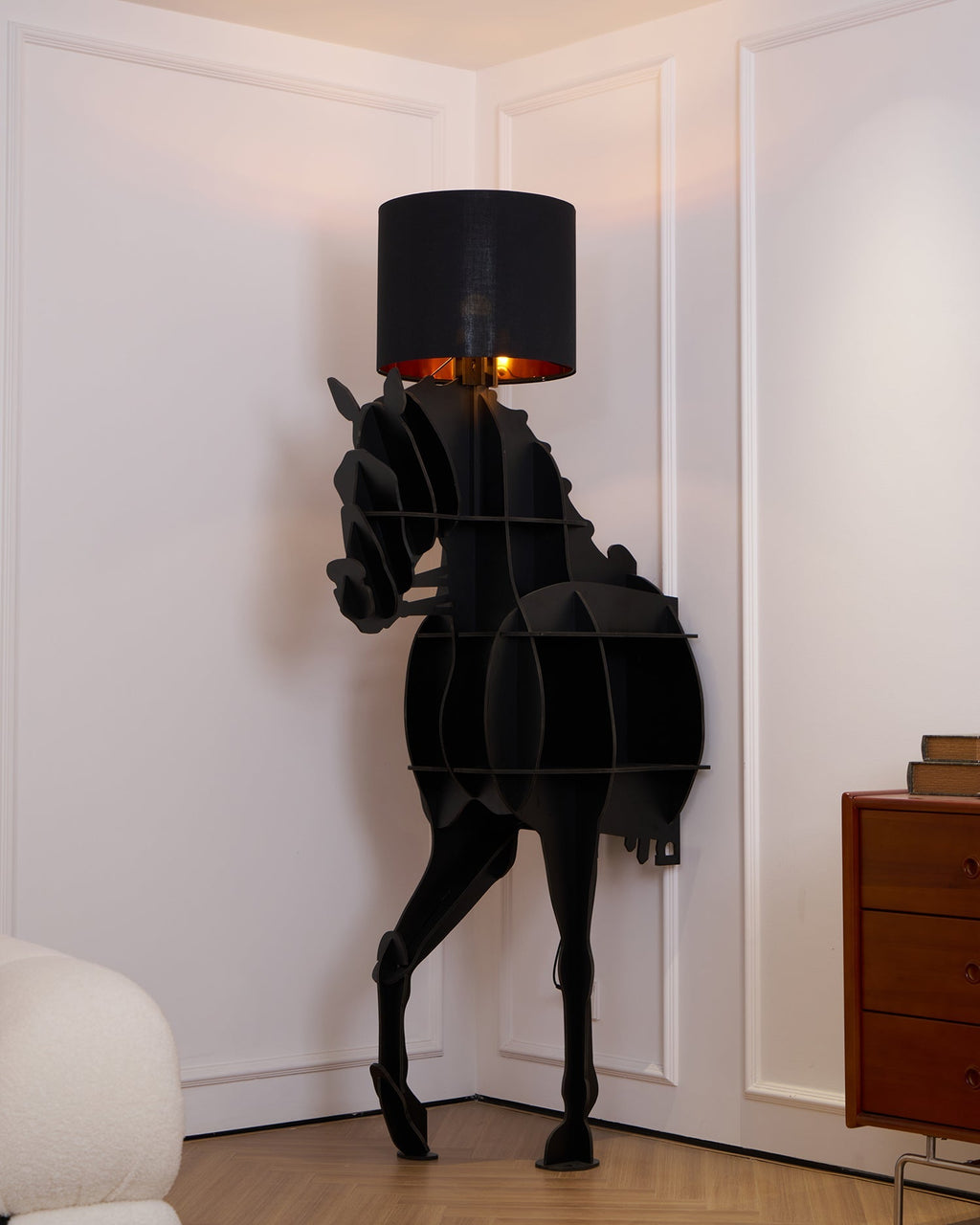 Tete Horse Floor Light, Floor Lamp, detail 21