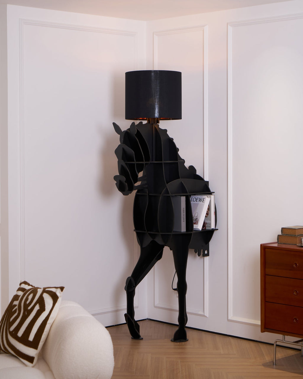Tete Horse Floor Light, Floor Lamp, detail 27